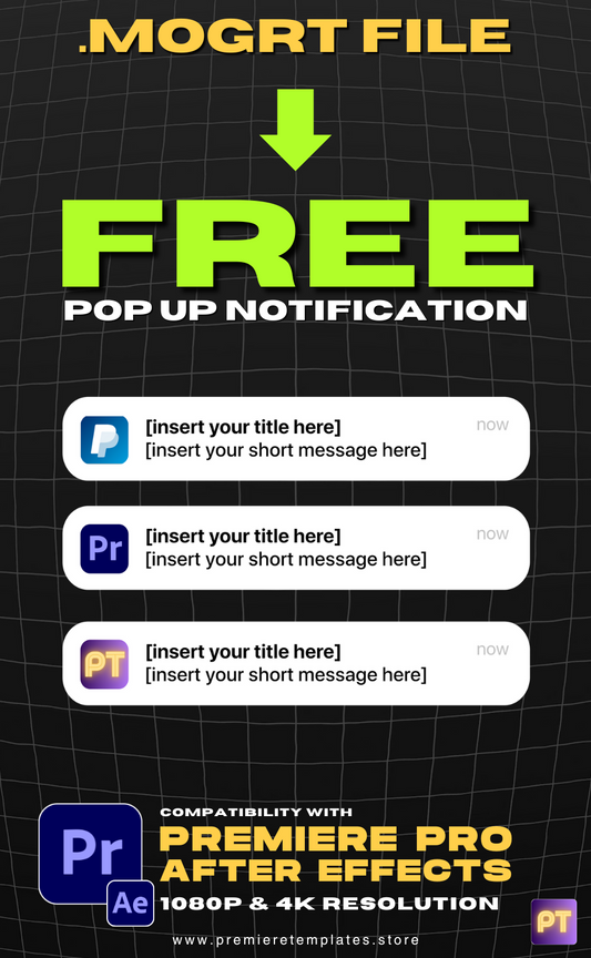 [FREE] Customizable IOS Pop-up Notification